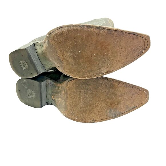 Dan Post Mens Anaheim Distressed Black Snip Toe Western Cowboy Boot Size US 9.5D - Picture 8 of 10